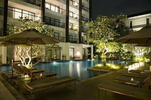 Внешний вид отеля Woodlands Suites Serviced Residences в Паттайе