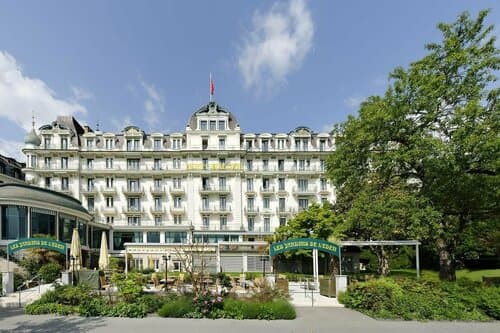 Внешний вид отеля Hotel Eden Palace Au Lac в Монтрё