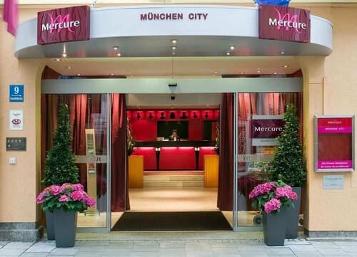 Внешний вид отеля Mercure Muenchen City Center в Мюнхене