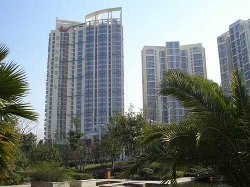 Внешний вид отеля Suzhou Youngor Leidisen Plaza в Сучжоу