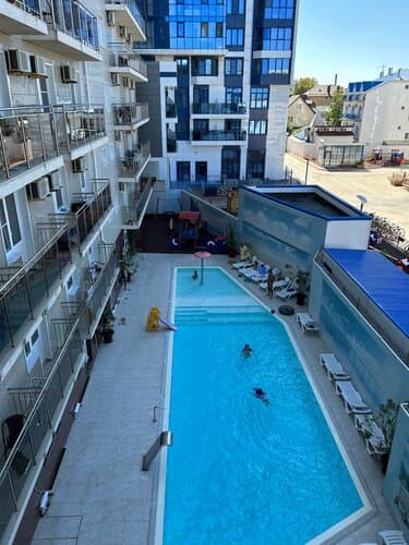 Внешний вид отеля Тёплое море