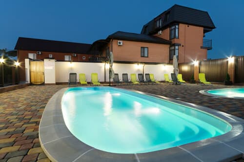 Внешний вид отеля 7 морей