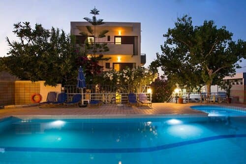 Внешний вид отеля Eltina в Ретимноне