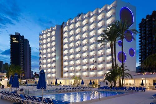 Внешний вид отеля Hotel Ambassador Playa I в Бенидорме