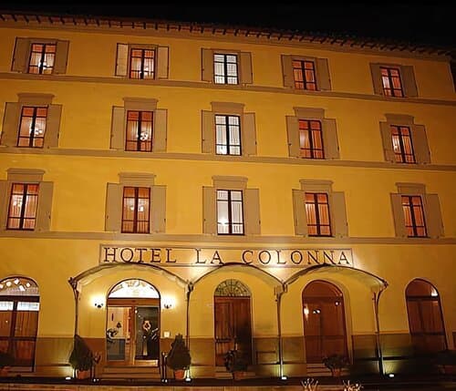 Внешний вид отеля Hotel La Colonna в Сиене
