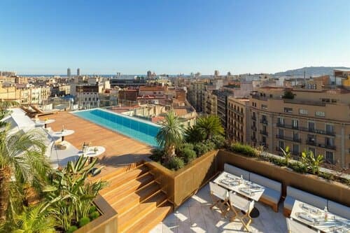 Внешний вид отеля The One Barcelona Gl в Барселоне